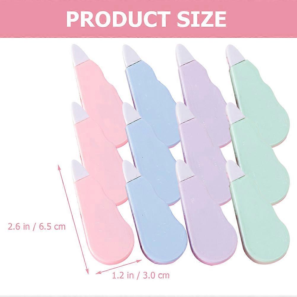 Assorted Color Correction Tape for Students 12Pcs Creative Mini