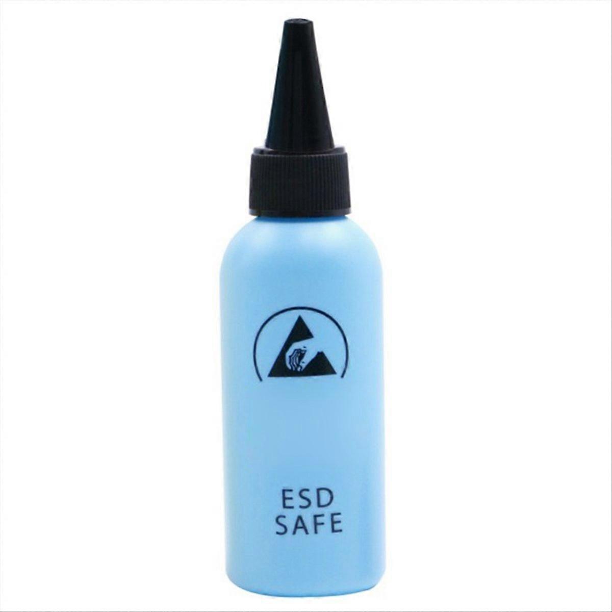 1pcs 60ML ESD dispenser Plastic solvent bottle Blue