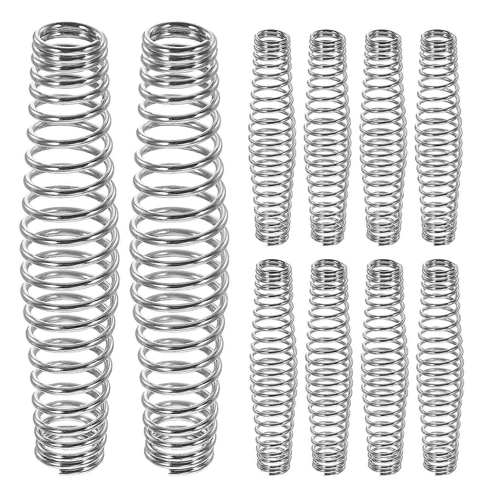 Precision Replacement Springs For Gardening Scissors 10Pcs Silver Practical Parts For Efficient Trimming
