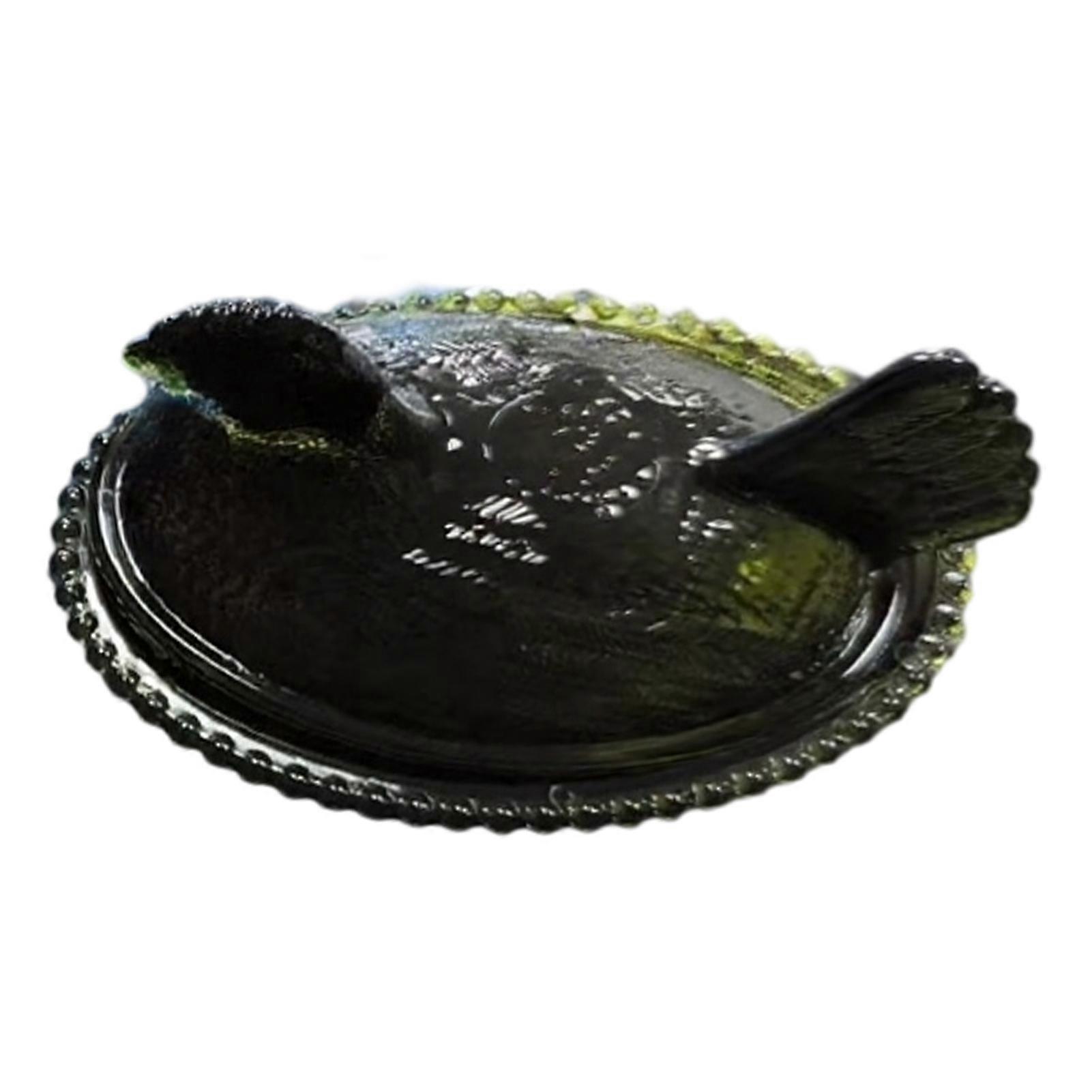 Hen Fruit Bowl Transparent Plastic Decorative Serving Dish for Candy Nuts & Snacks Creative