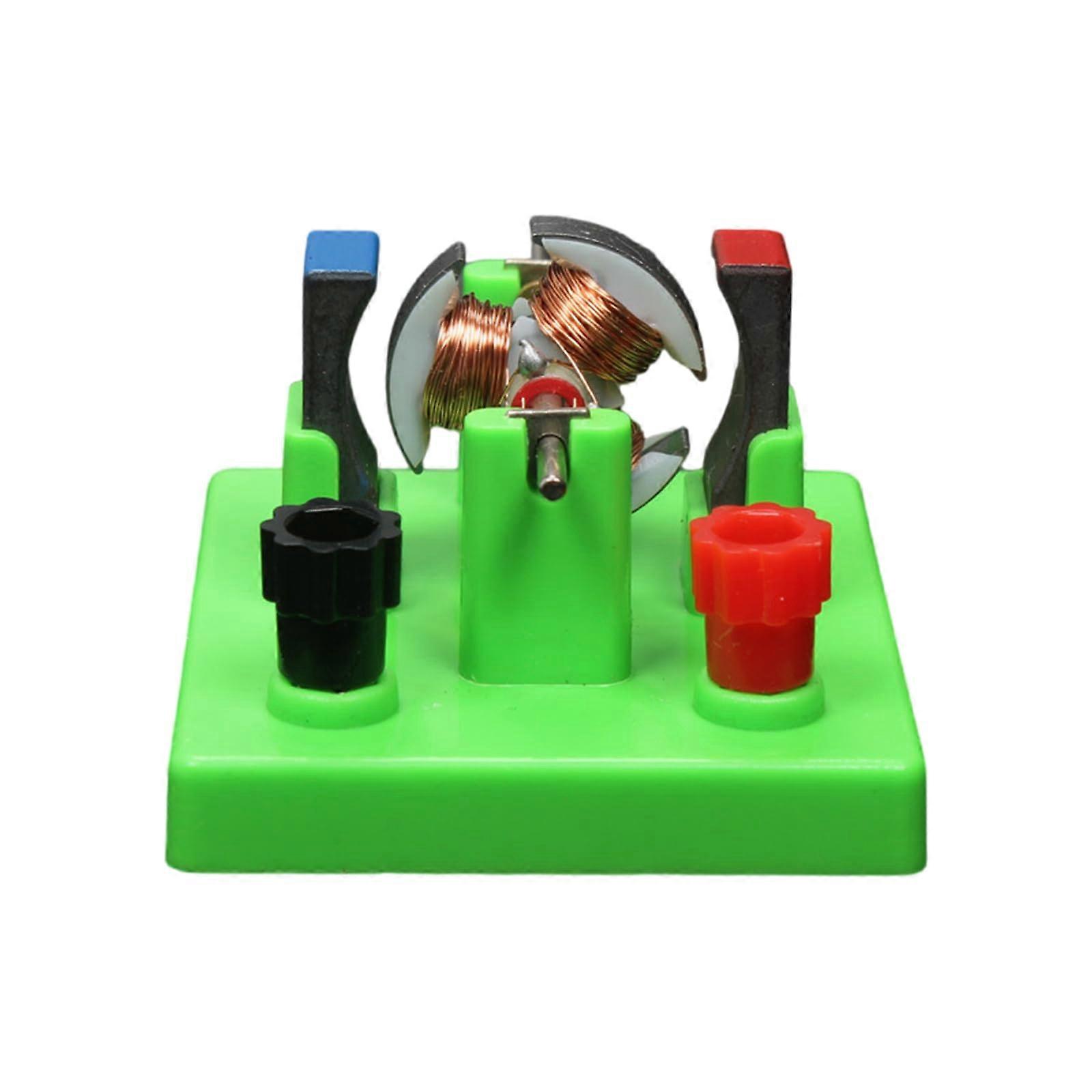 DC Motor Model Educational Kit for Physics Teaching, Open Frame Design for Clear Visual Learning