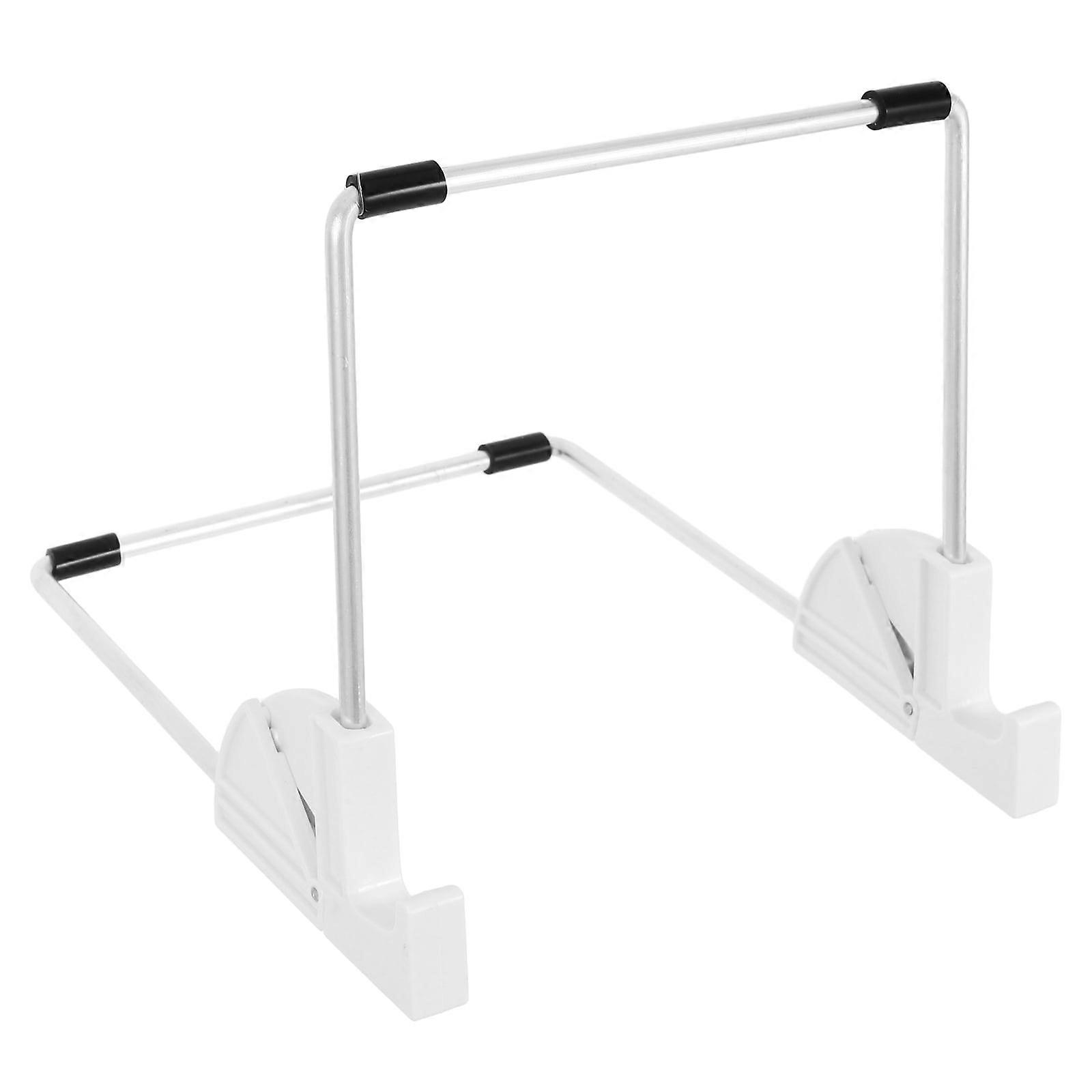 Portable White Desktop Whiteboard Rack with Adjustable Angles for Drawing