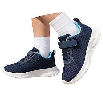 Atmungsaktive Mesh-Sneaker für Jungen und Mädchen, leichte Laufschuhe mit weicher Sohle, lässige Sportschuhe für Kinder von 4-12 Jahren, stylische Schuhe