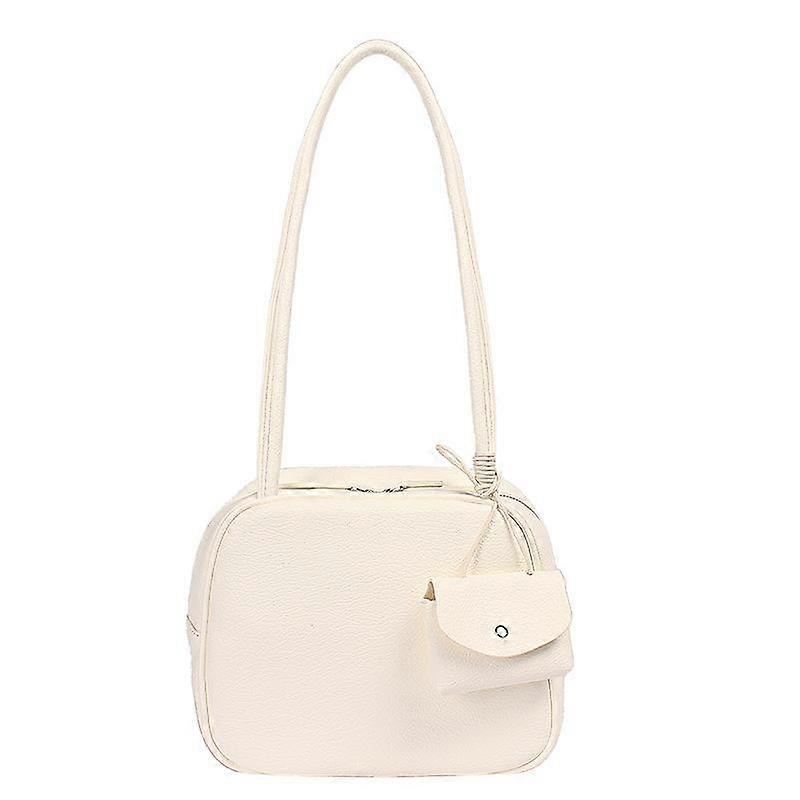 Women's Lychee Pattern Multifunctional Single Shoulder Crossbody Backpack