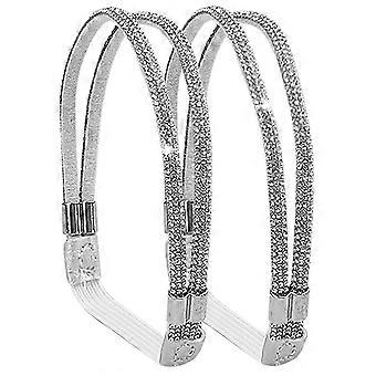 1 paire de sangles élastiques pour talons hauts, lacets élastiques pour chaussures à talons hauts, sangles de fixation