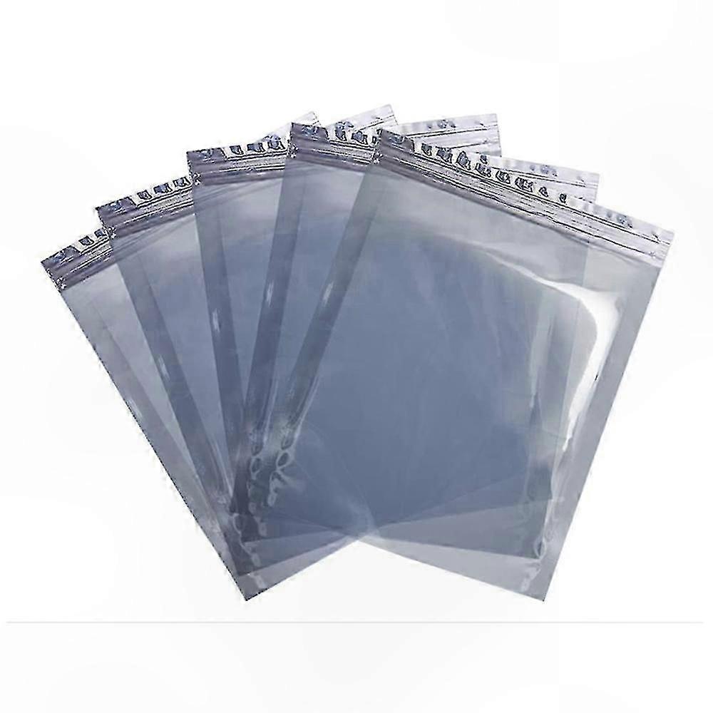 100Pcs ESD Anti-Static Ziplock Bags for Electronics Components Storage
