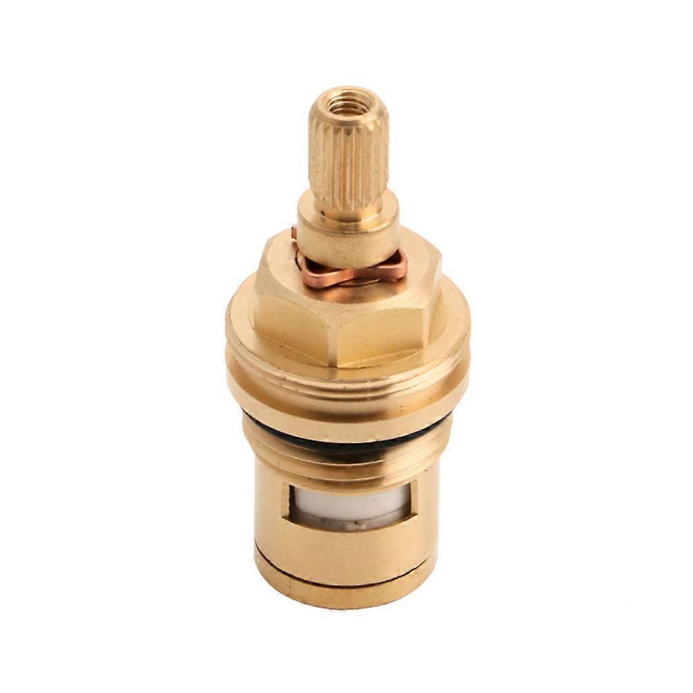 Hot Faucet Valves Replacement Core Copper Valves 2Pcs Quick Open Durable Set