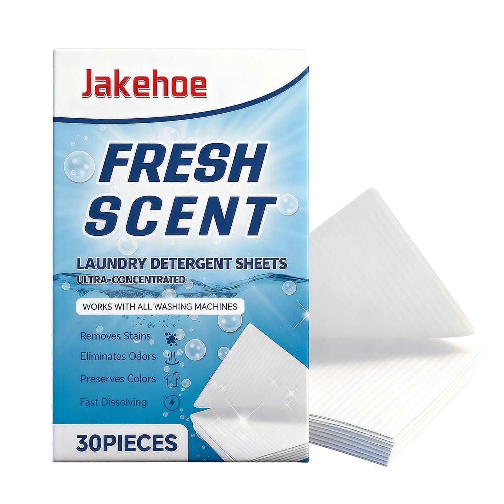 laundry soaps strips Plastic-Free Packaging High Efficiency Machine Compatible