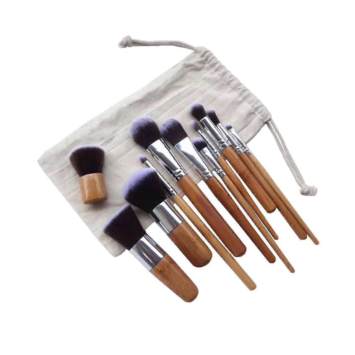 Makeup Brush Set Cosmetics for Multifunction Use with 11Pcs Brushes