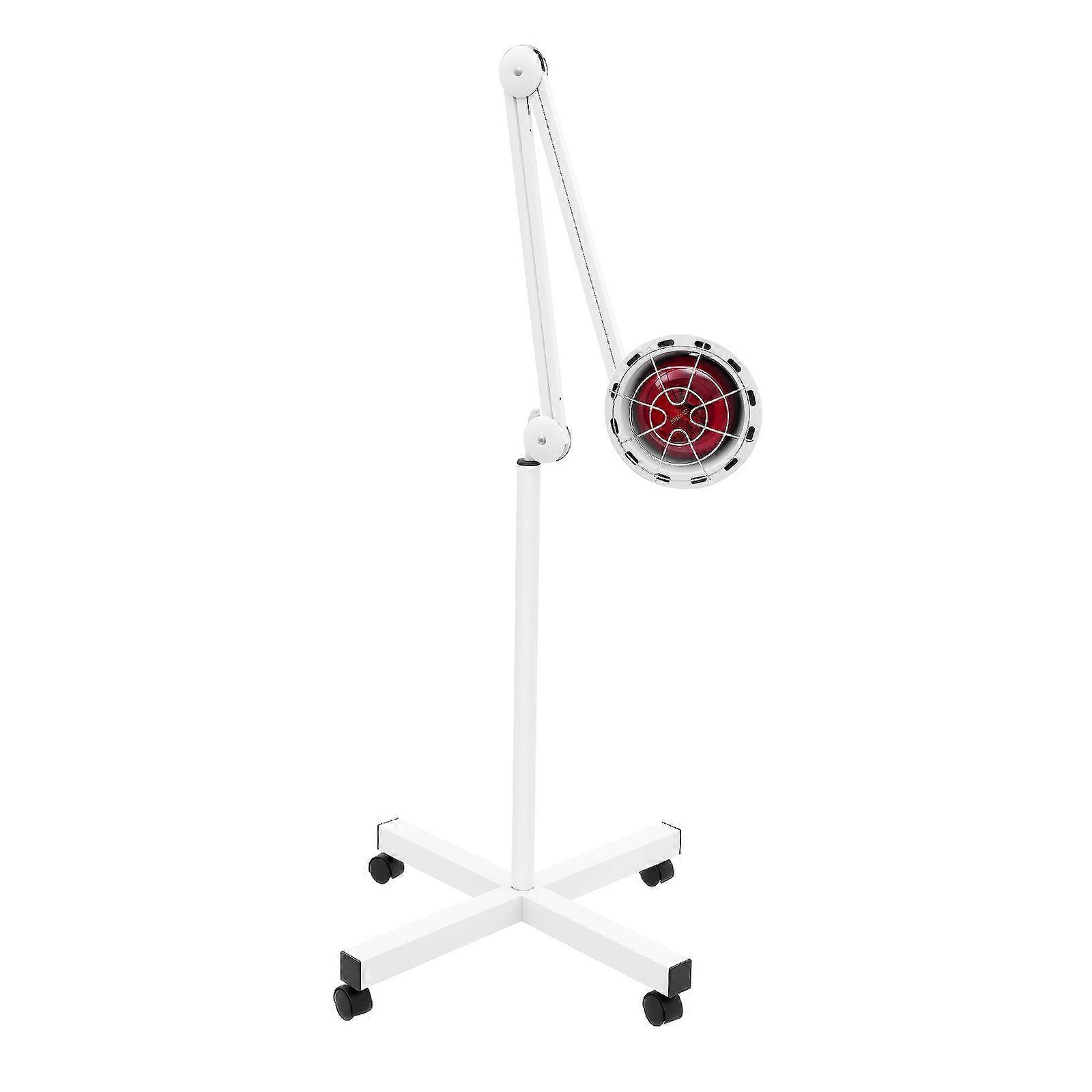 Infrared Heating Light with Base LED Light Temperature Adjustable with 4 Wheels