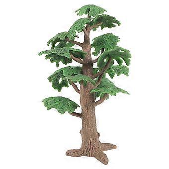 1PC Simulated Landscape Tree Model Mini Pine Tree Cypress Model Funny Kids Tree Toy Tree Decor Vivid Fake Tree Model for Home Office Decor Size L