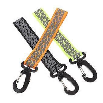 3pcs Reflective Keychain Pendants High Visibility Reflector Tags Reflective Safety Keychains For Backpacks Running And Cycling