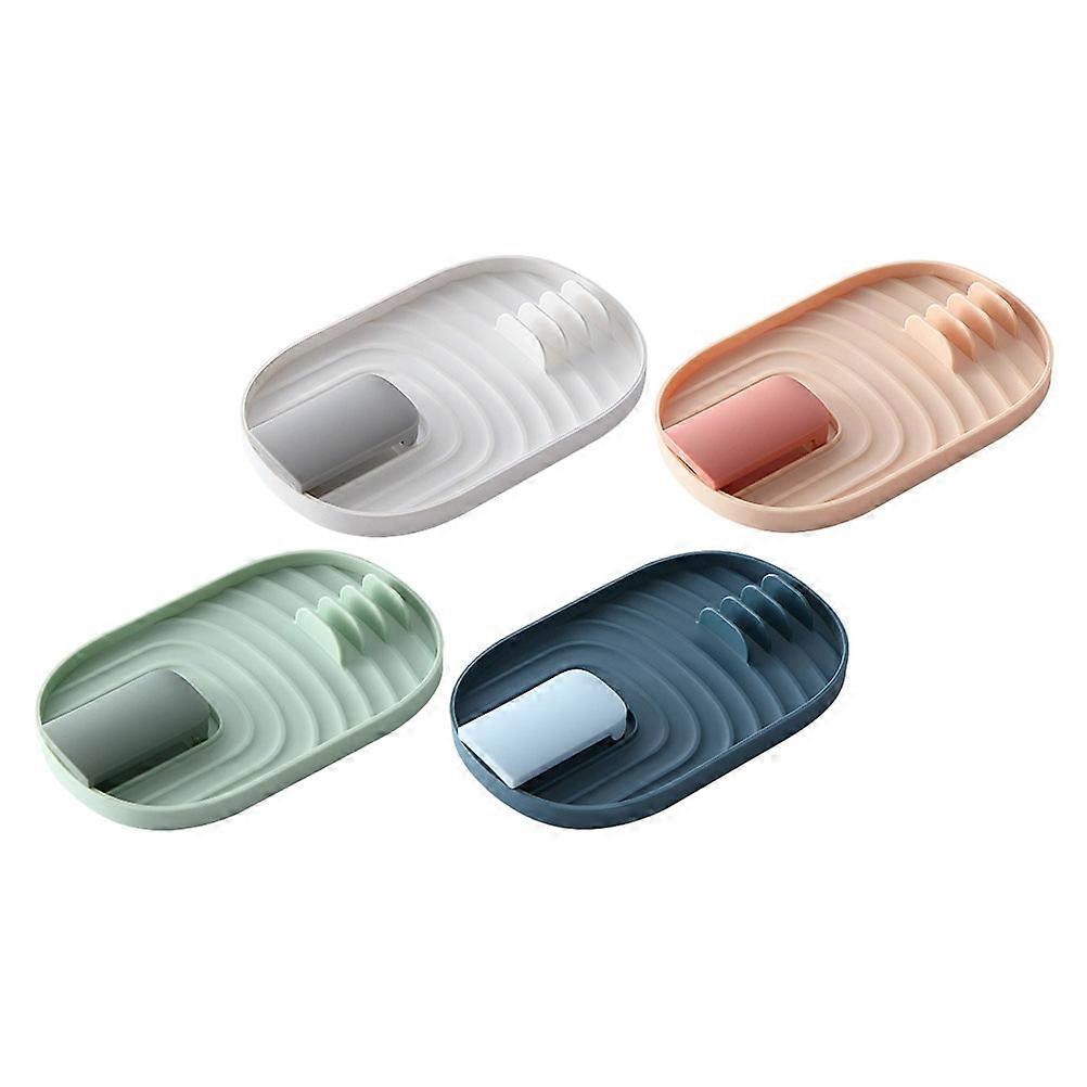 Household Spoon Rest Multi-Function Spoon Holder for Storage 4Pcs Kitchen Supply