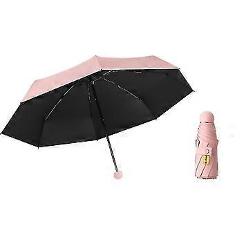 Capsule Umbrella 8 Bone Sunscreen Sunshade Pocket Umbrella Sunny Umbrella