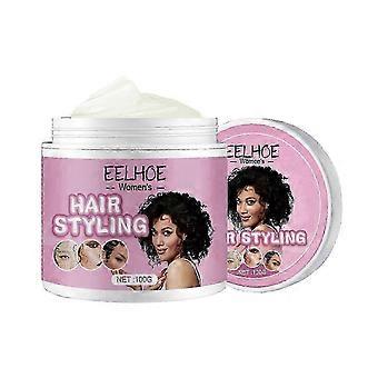 Cire pour cheveux pour femmes, coiffure longue durée lisser les cheveux crépus et maintenir la cire coiffante à brillance naturelle