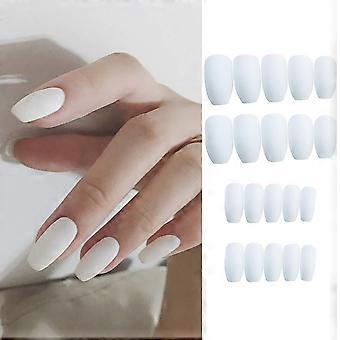 1 Stück gefälschte Nagelmaniküre (51-Ballett weißes Peeling [Klebermodell])Make up