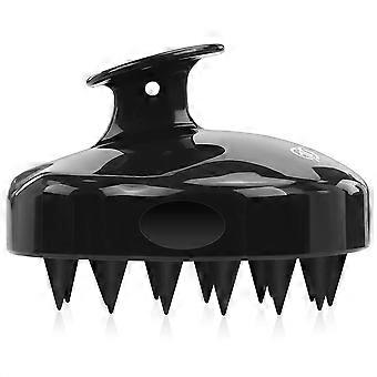 Scalp Massager Shampoo Brush with Soft & Flexible Silicone Bristles for Hair Care and Head Relaxation, Ergonomic Scalp Scrubber/Exfoliator for Dandruf