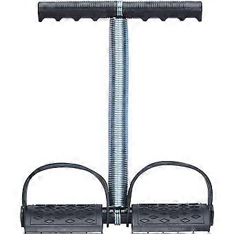 Pull Bungee Tension Pedals Abdominal Spring Hardware Leg Exerciser Abdominal Trimmer Fitness Yoga Training (Black)