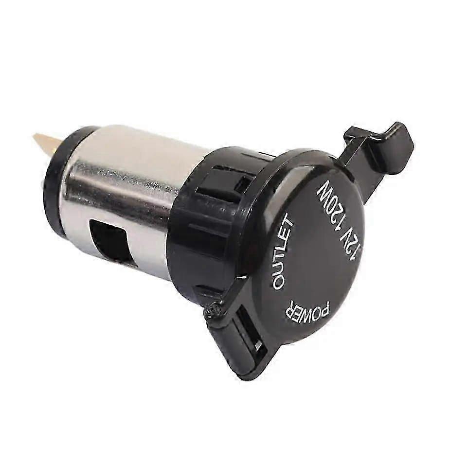 Car 12V Steel Power Socket