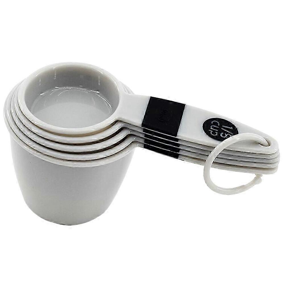 5Pcs Baking Measuring Cups & Spoons Set, PP Material for Cooking Baking