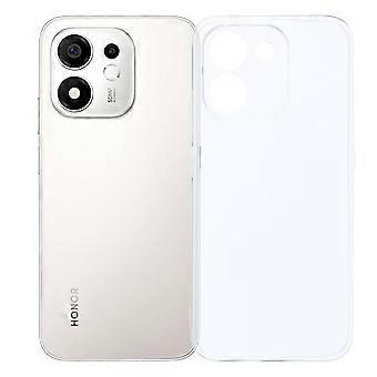 Capa traseira ultrafina e flexível em TPU transparente, compatível com o smartphone Honor 600 5G.