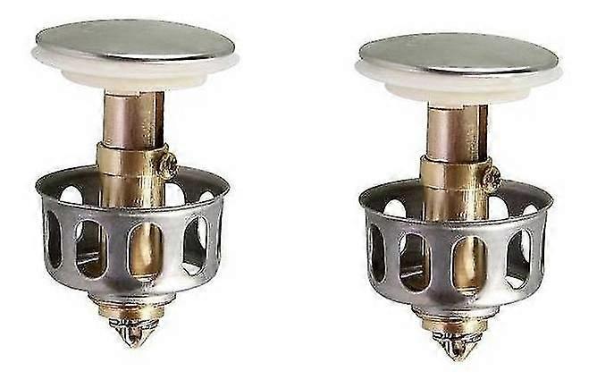 Basin Bounce Drain Filter Sink Plug (2pcs)