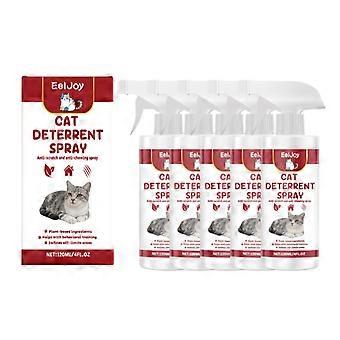 1/2/3/4/5pcs Stop cat peeing on carpet sofa spray Safe & Natural Plant-Based Formulas garden boundaries