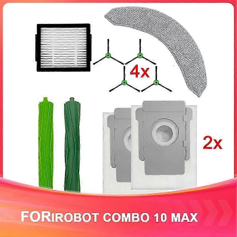 For IROBOT Sweeping Robot Accessories COMBO 10 MAX Sweeping Robot Consumables Sweeping Robot Replacement Kit