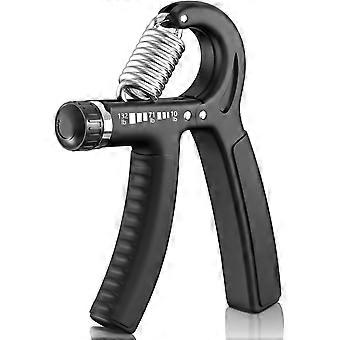 Fortalecedor de preensão para antebraço, fortalecedor de preensão manual ajustável para treinamento de força e reabilitação, resistência de 4,5 a 60 kg, ideal para...