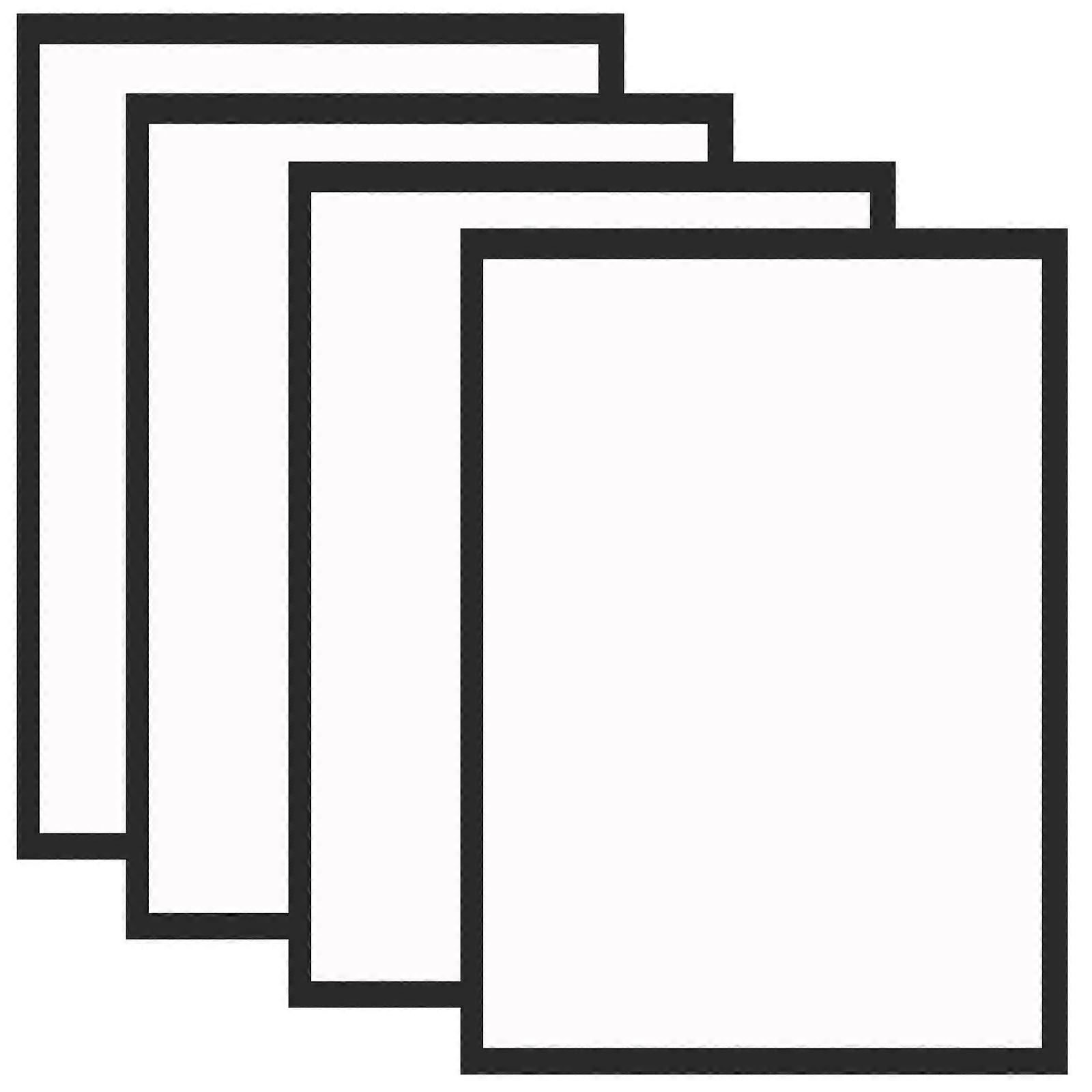 4Pcs Magnetic Photo Frames Self-adhesive Paintings Display Frames Picture Frames