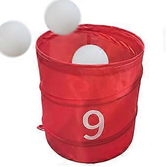 Foldable Outdoor Golf Chipping Game Bucket Storage Portable Organiser Ball Sport Equipment compatible with Lawn Park Beach
