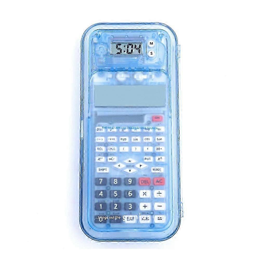 Luxmoc Multi-Function Scientific Calculator Blue