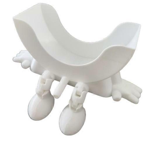 Smile Face Sponge Holder Kitchen Sink Drain Rack