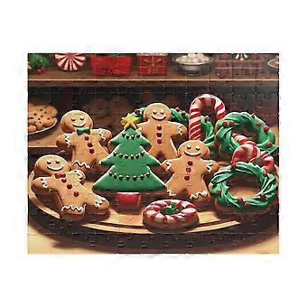 Gingerbread Cookies Christmas Puzzle, Stocking Stuffer and Holiday Gift FBL-122