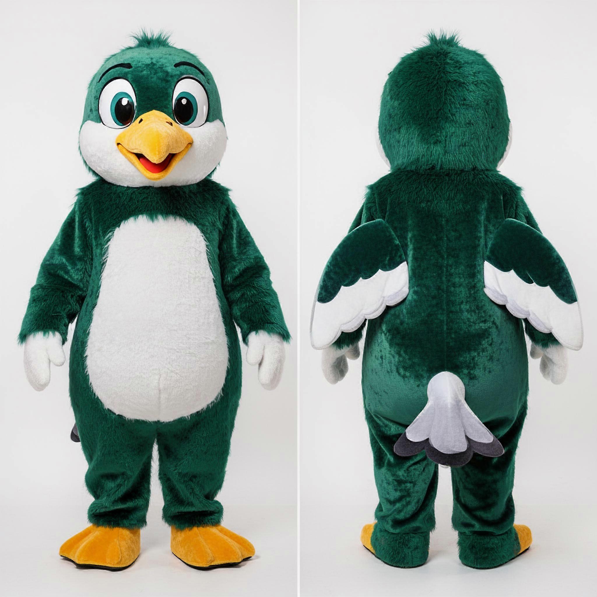 MASTICOT Emerald Green Playful Gull Mascot