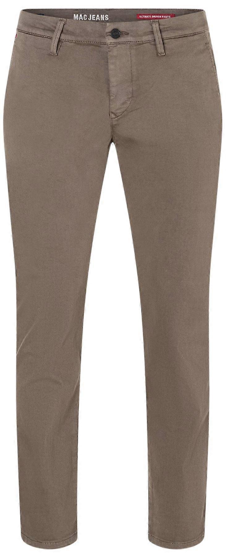 MAC Jeans Ultimate Driver Pants - Chocolate Brown