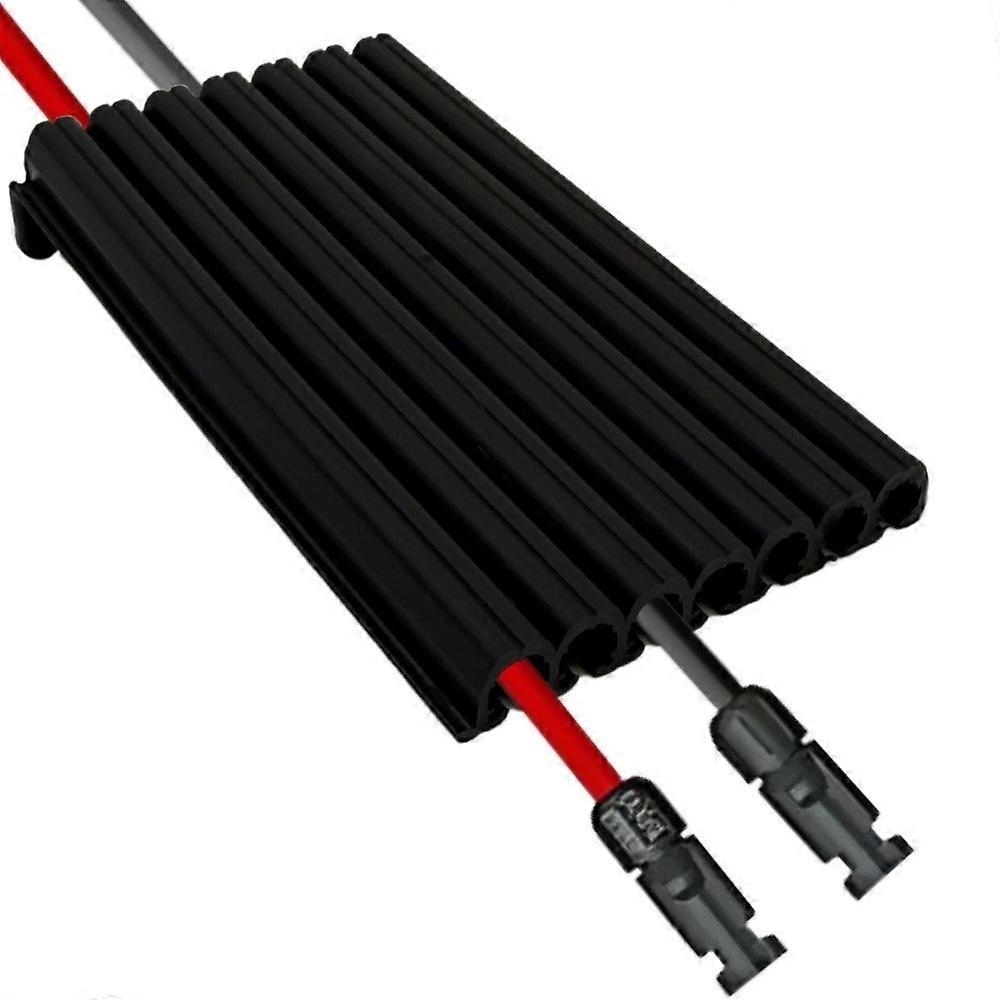 Solar Roof Cable Entry Kit Multi-Channel Waterproof Solar Cable Guide Grooved Structure Cable Organizer 