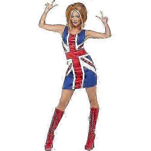 Dames / Dames Ginger Power Union Jack Kostuum