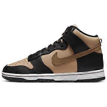 Nike Dunk High LXX 'Black Flax' Komfortable High-top Skateboardsko Dame Brun Sort DX0346-001