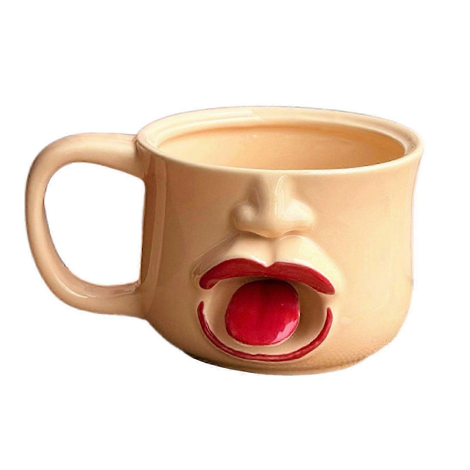 Ceramic 3D Face Mug 300ml