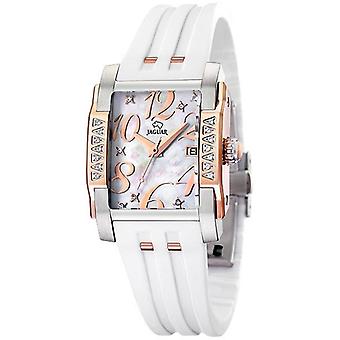Jaguar Quartz Analog Women's Watch with J648/1 Rubber Bracelet