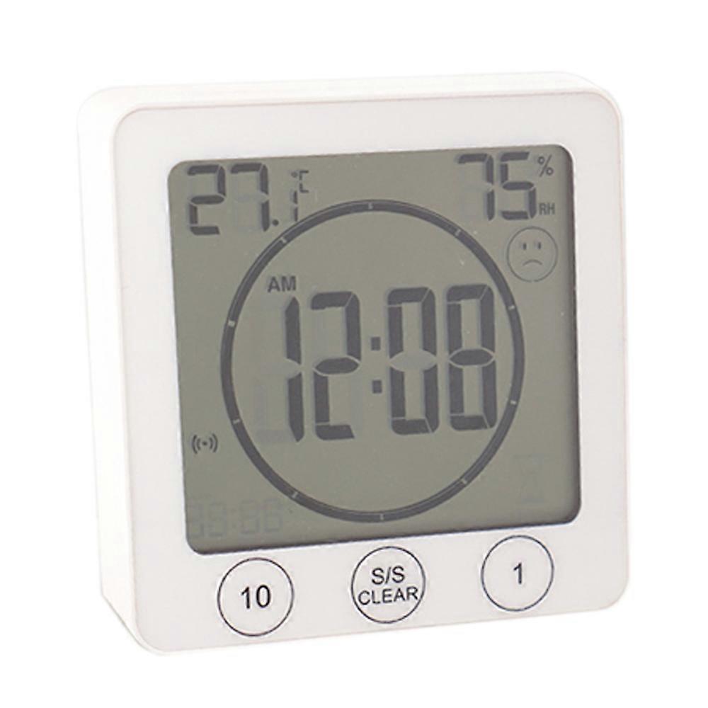 Hygrometer Waterproof Touchscreen Countdown Timer with Thermometer and