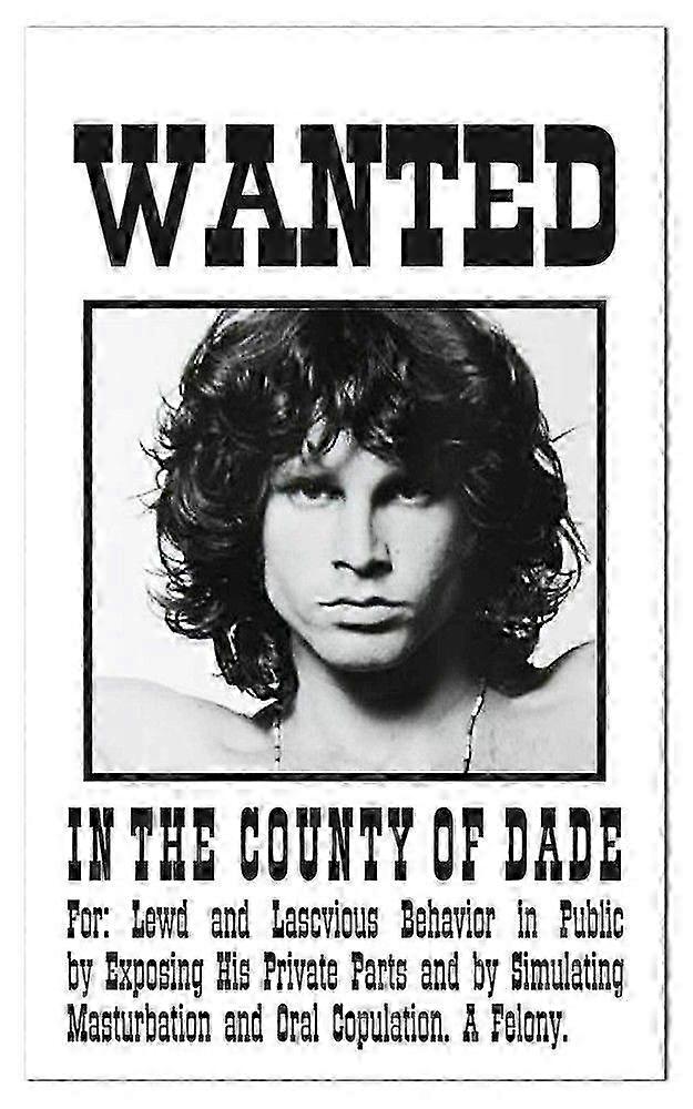 YA0447 JIM MORRISON WANTED