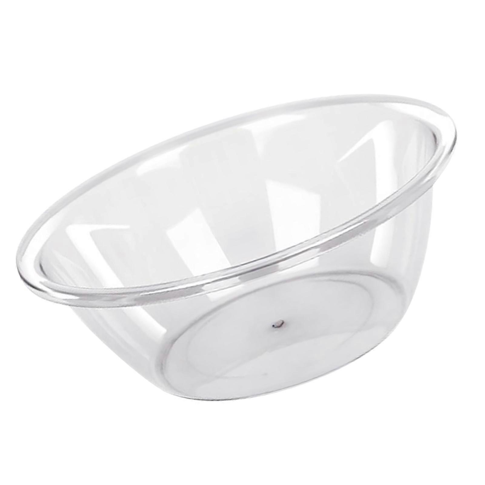 Thick Clear PET Round Washing Tub