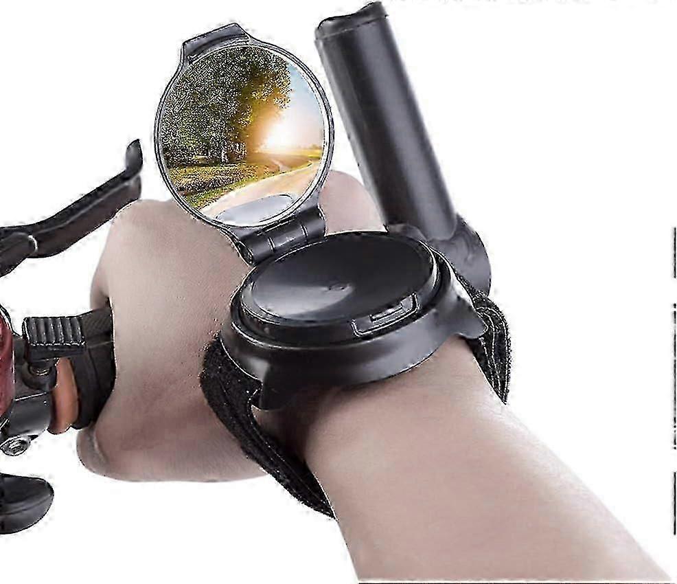 Adjustable Wrist-Mount Bike Mirror