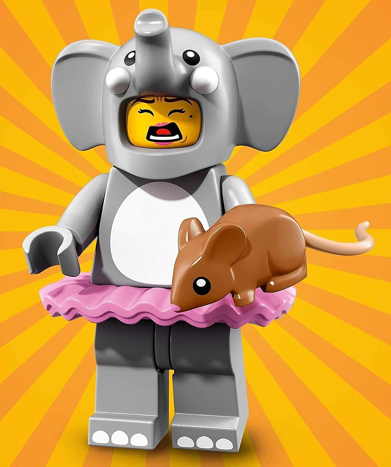 LEGO Series 18 ELEPHANT GIRL Minifigure #01 71021
