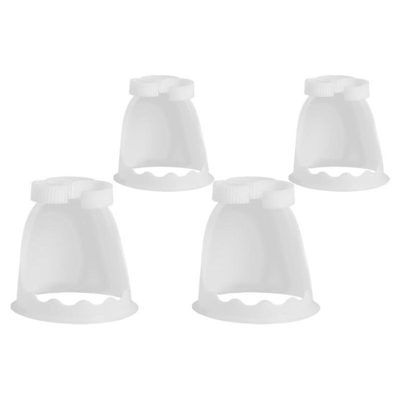 16X15.5 ס"מ משטחים לבנים ובמות העמסה 4pcs סידור פרחים בסיס סידור פרחים אניה Bo