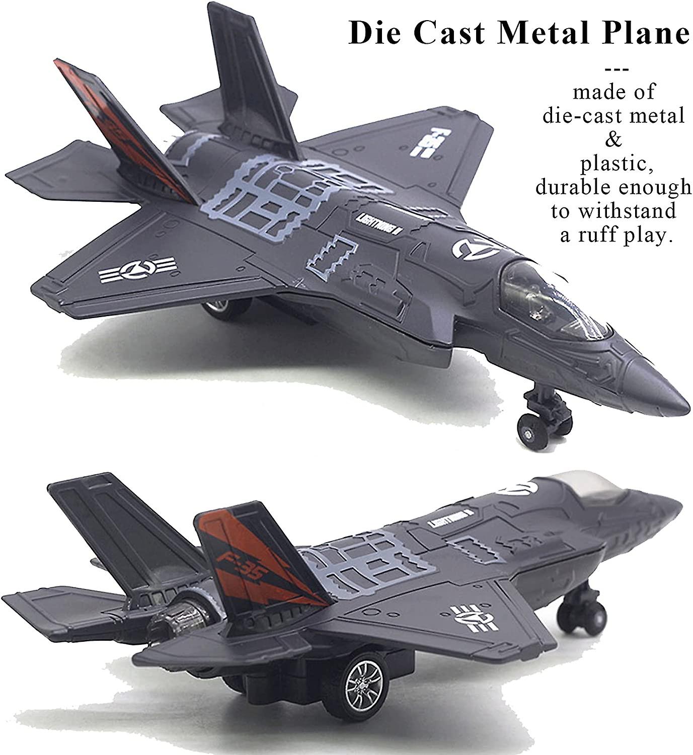 Fighter Jet Military Plane Model F-35 Aircraft Army Air Force