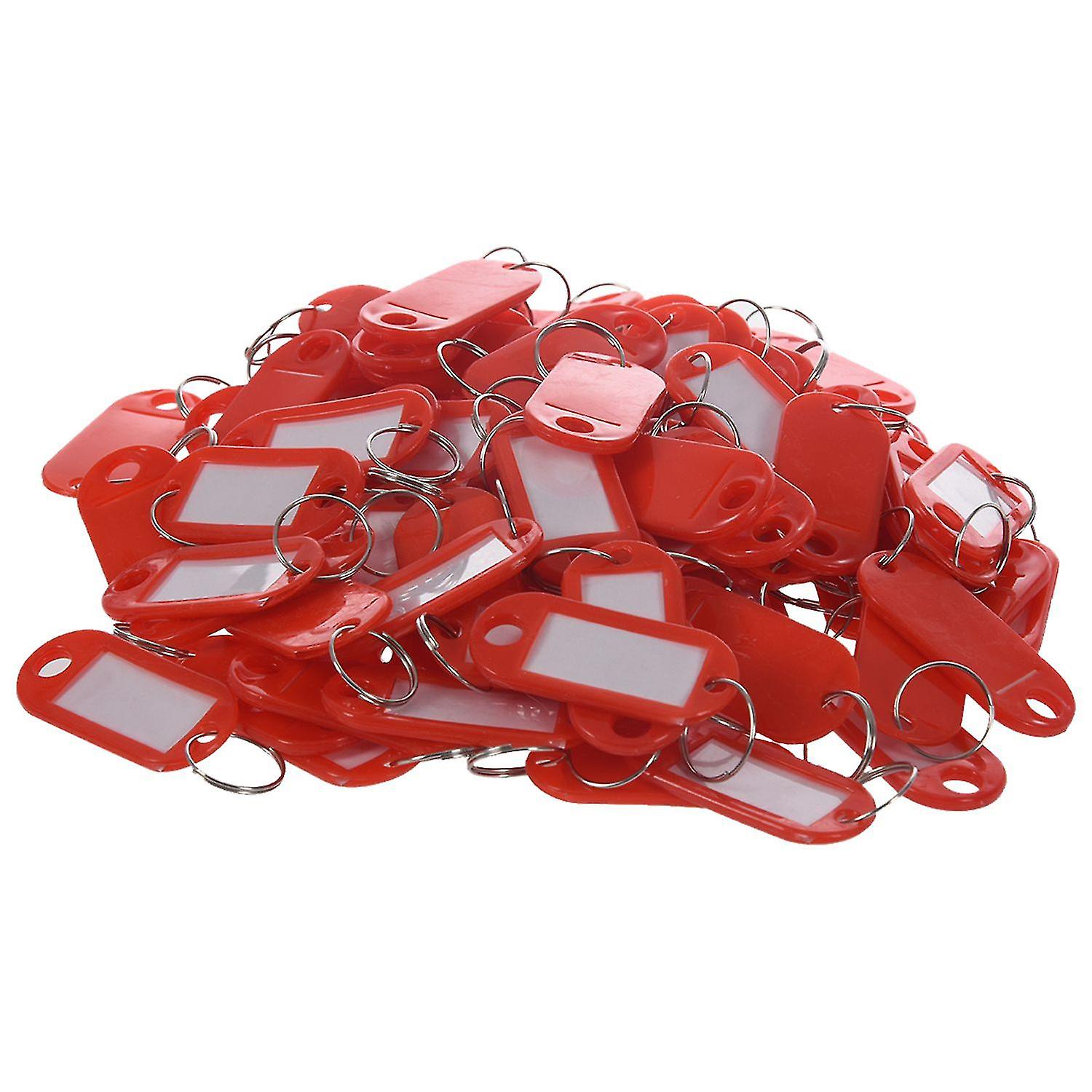 Schlsselanhnger Tags -(100pcs rot)