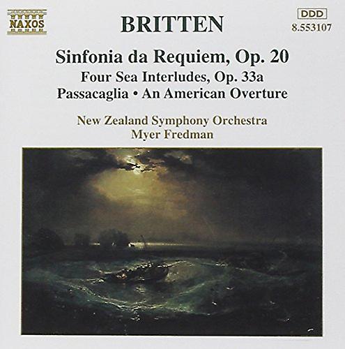 Nzsofre - Brittensinfonia Da Requiem [CD]